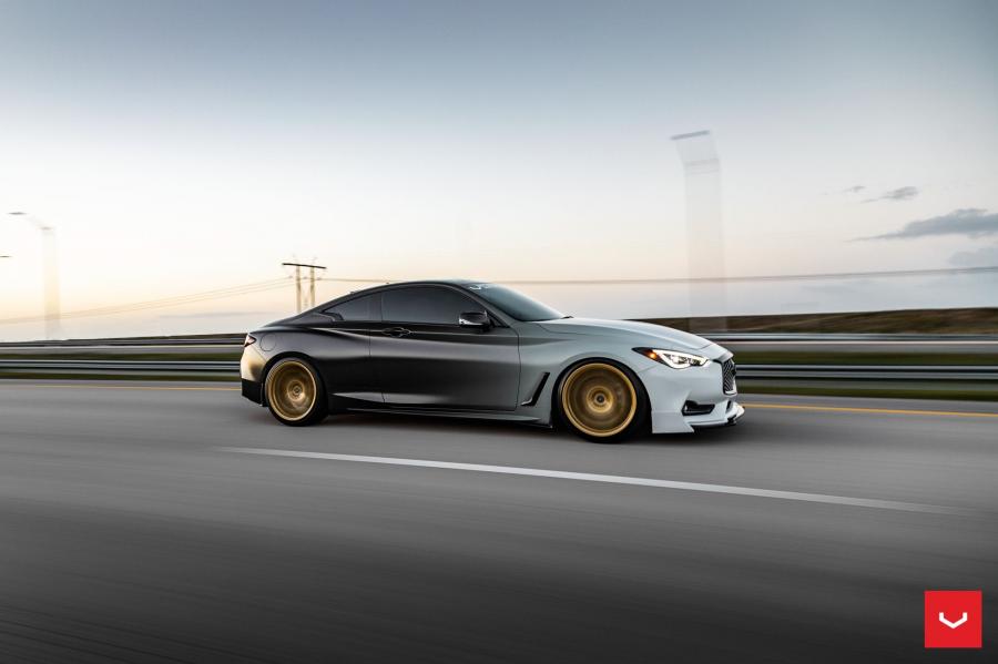  Infiniti Q60 on Vossen Wheels (HF-2) 2019 года  (фото 33 из 37)